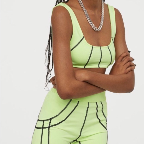 Justin Skye x H&M Cycling Shorts and  Sports Bra! - Picture 9 of 9